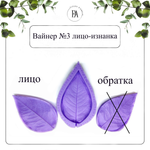 Набор вайнеров листья розы Piano