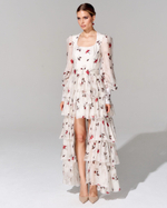 Юбка-баска из 100% шелка