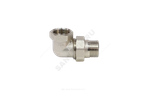 Соединитель латунь никель американка Ду 15 (1/2") угловой ВР/НР VALFEX VF.098.N.012