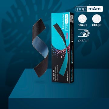 Сменные двусторонние файлы STALEKS papmAm Mix для пилки прямой 180/240 грит (50 шт)