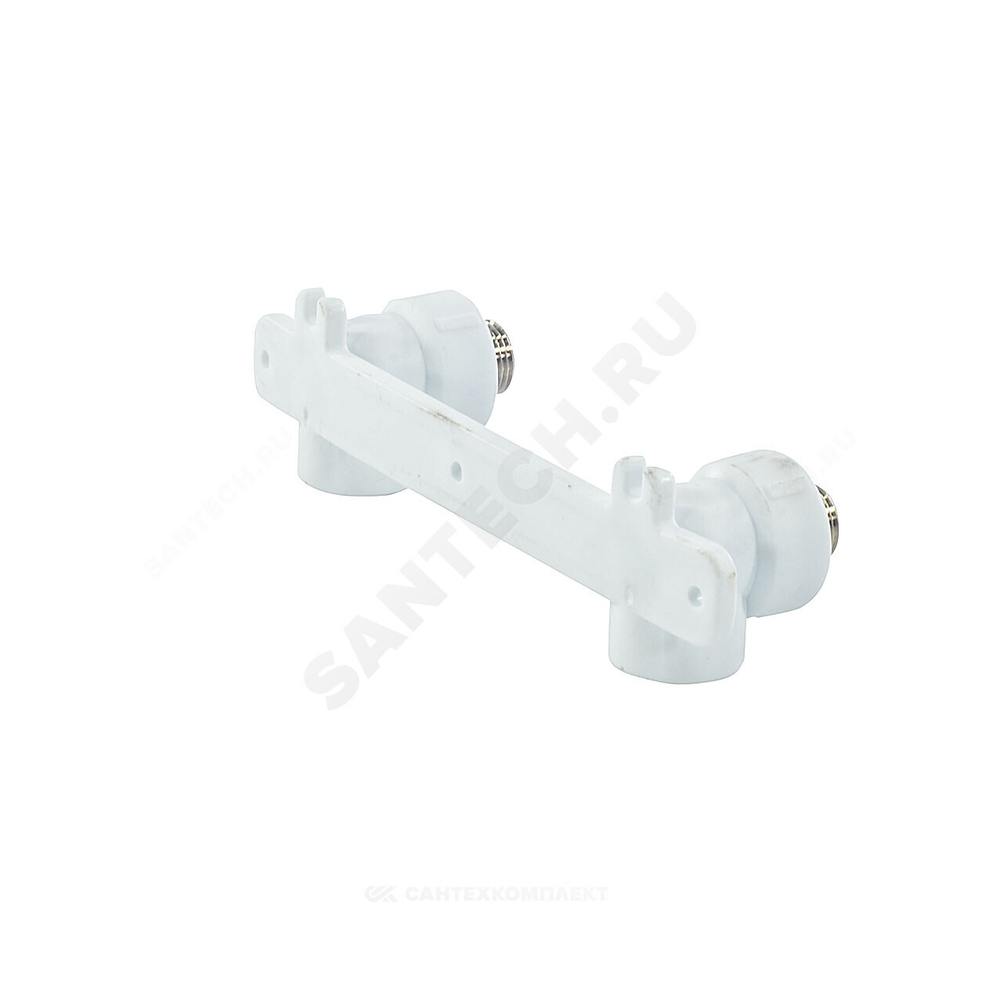 Планка монтажная PP-R белая Дн 20х1/2" НР под смеситель с водорозетками PRO VALFEX 10123020-PRO