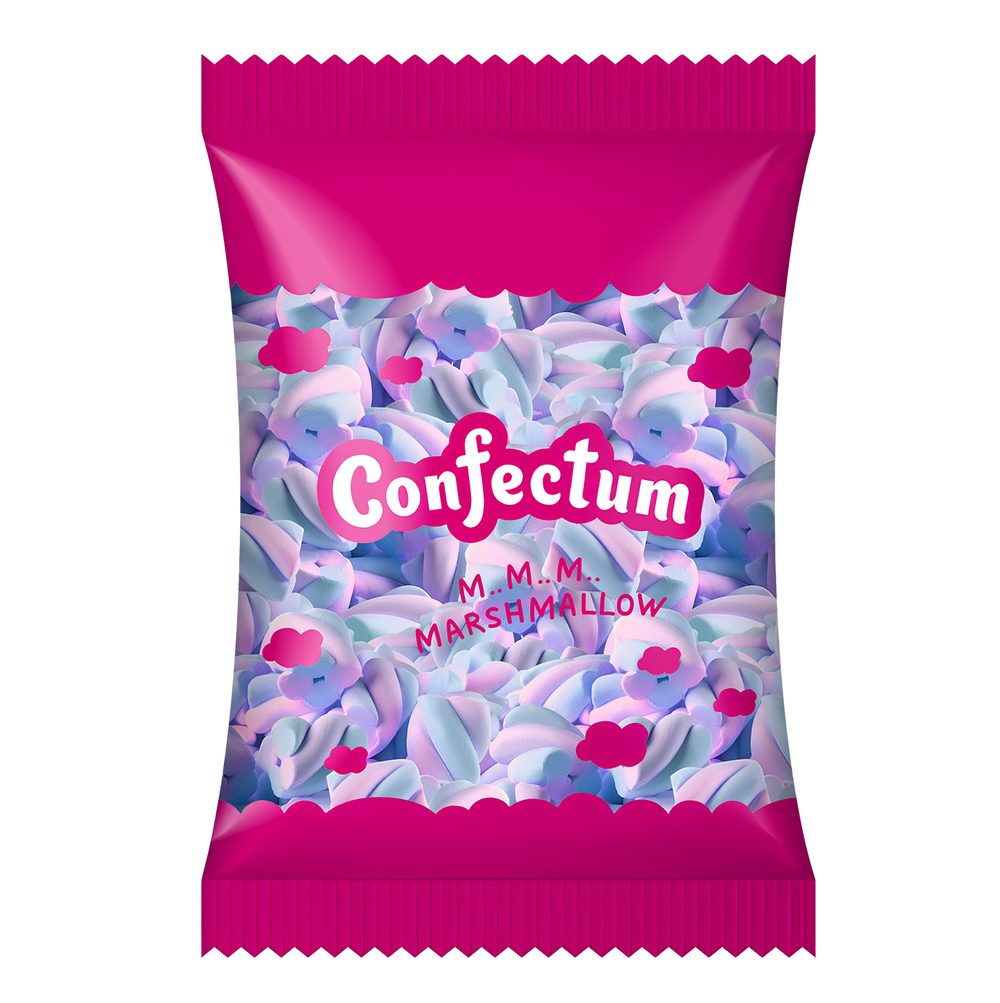 Маршмеллоу «Confectum Twisted» с ароматом лесных ягод, 600 гр х 2 шт