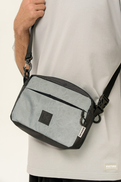 Сумка мессенджер KUL'TURA "MARBLE REFL LONG" Мрамор Рефлектив