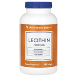 The Vitamin Shoppe, лецитин, 1200 мг, 180 капсул
