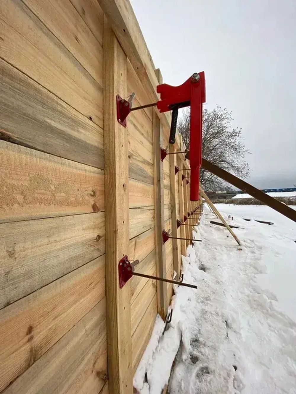 Зажим пружинный для опалубки - 50 шт., усиленный, лягушка для опалубки Take&Do