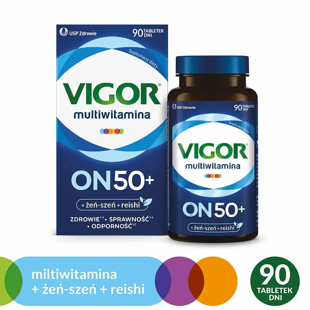 Vigor Multivitamin ON 50+ - 90 таблеток