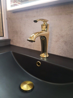 Смеситель для раковины AltroBagno Beatrice 0114 Or