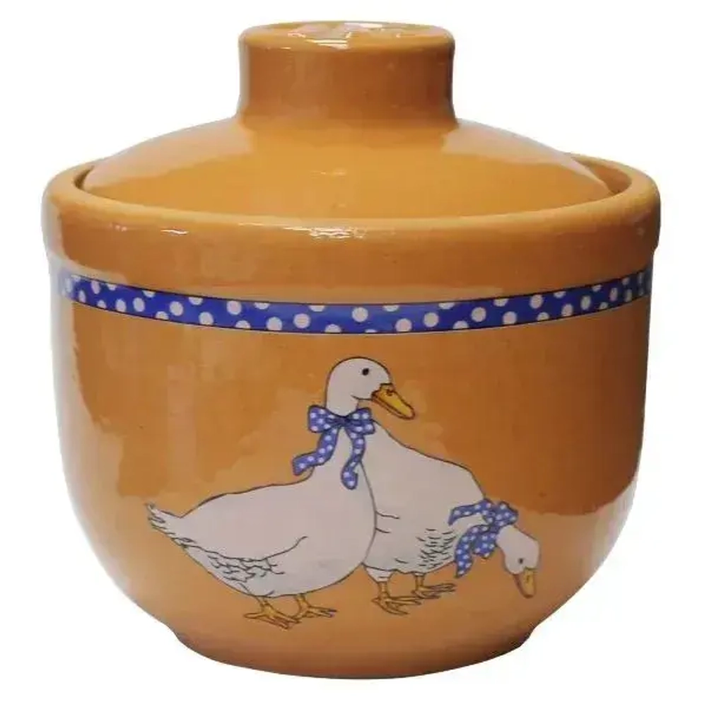 Горшочек "Ломоносовский" 0,35л "Гуси"2ГЛГ-1