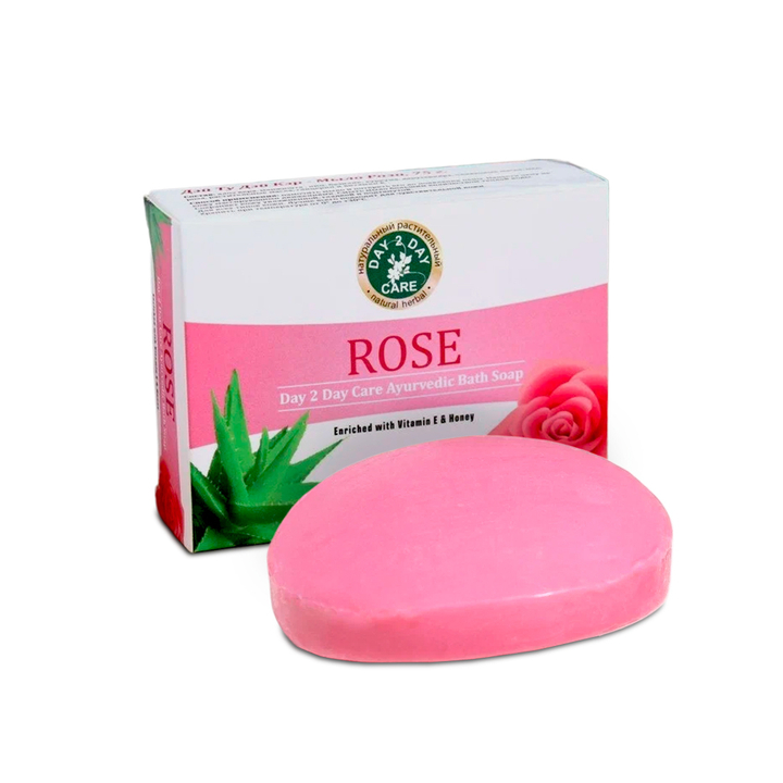 Мыло аюрведическое Day 2 Day Care Rose Роза 75 г