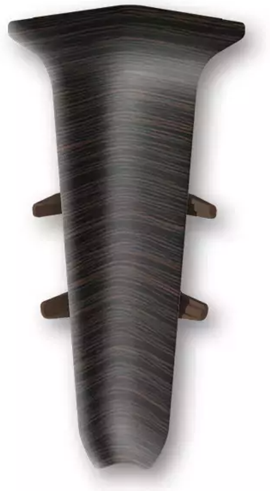 Угол внутр для плинтуса Деконика 70мм 303 Венге темный