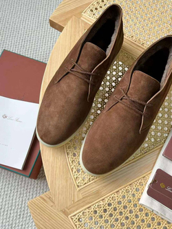 Высокие лоферы Loro Piana