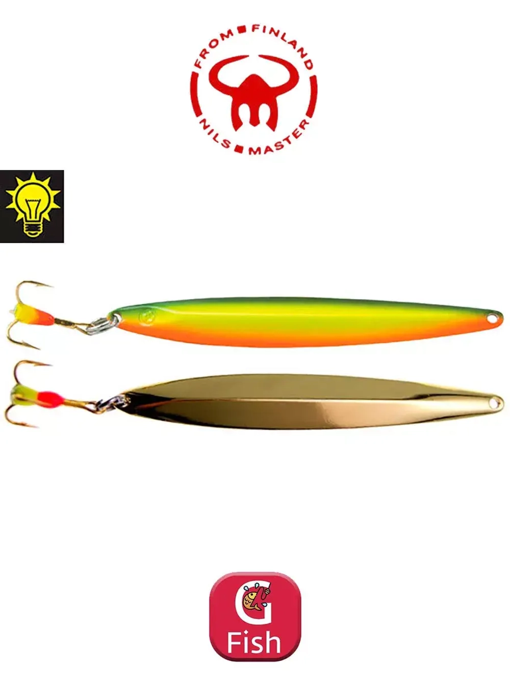 Блесна для рыбалки Raptor, 75мм, 12г, 592