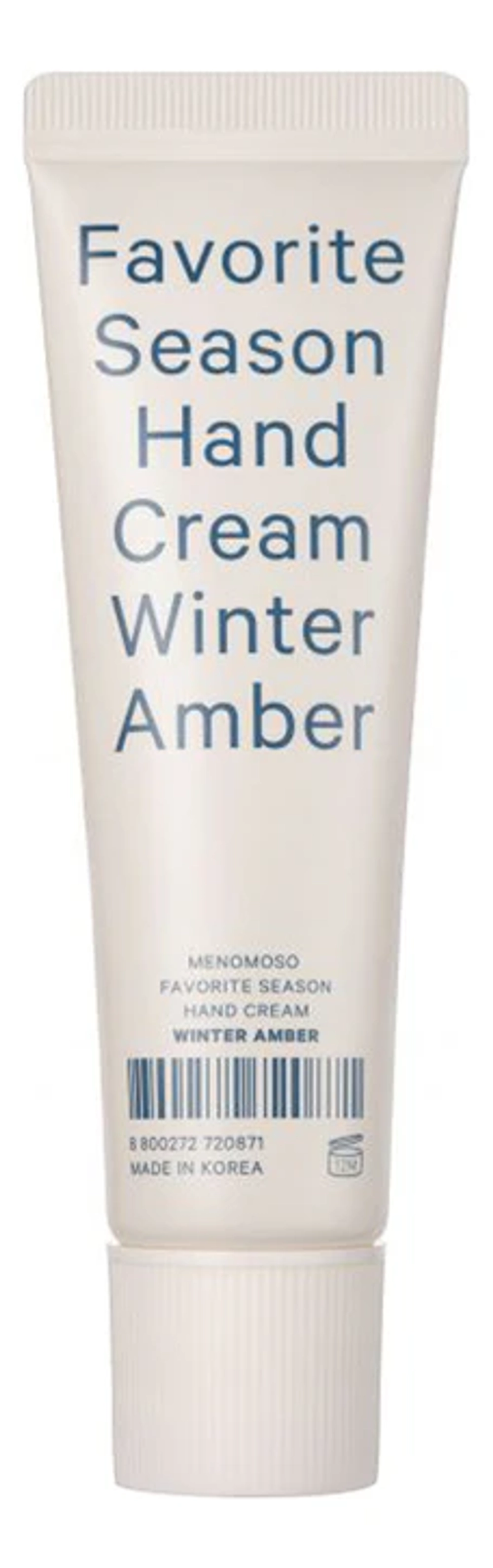 Крем для рук "Любимый сезон: Зимний амбровый" MENOMOSO Hand Cream Winter Amber 30 мл