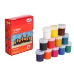 Гуашь ГАММА "Мультики", 12 цветов по 40 мл, без кисти, картонная упаковка, 221032Н