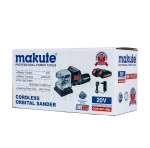 Аккумуляторная вибрационная круглошлифовальная машина Makute COS1251-2BL