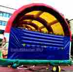 Надувной батут "Зверята с крышей" 10*7*6 м