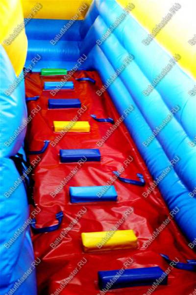 Коммерческий надувной батут "Жонглирующий клоун" 7*3.5*4.5 м