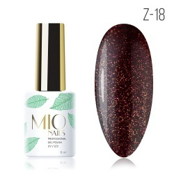 Гель-лак MIO NAILS Z-18. Ночь в Марокко, 8мл.