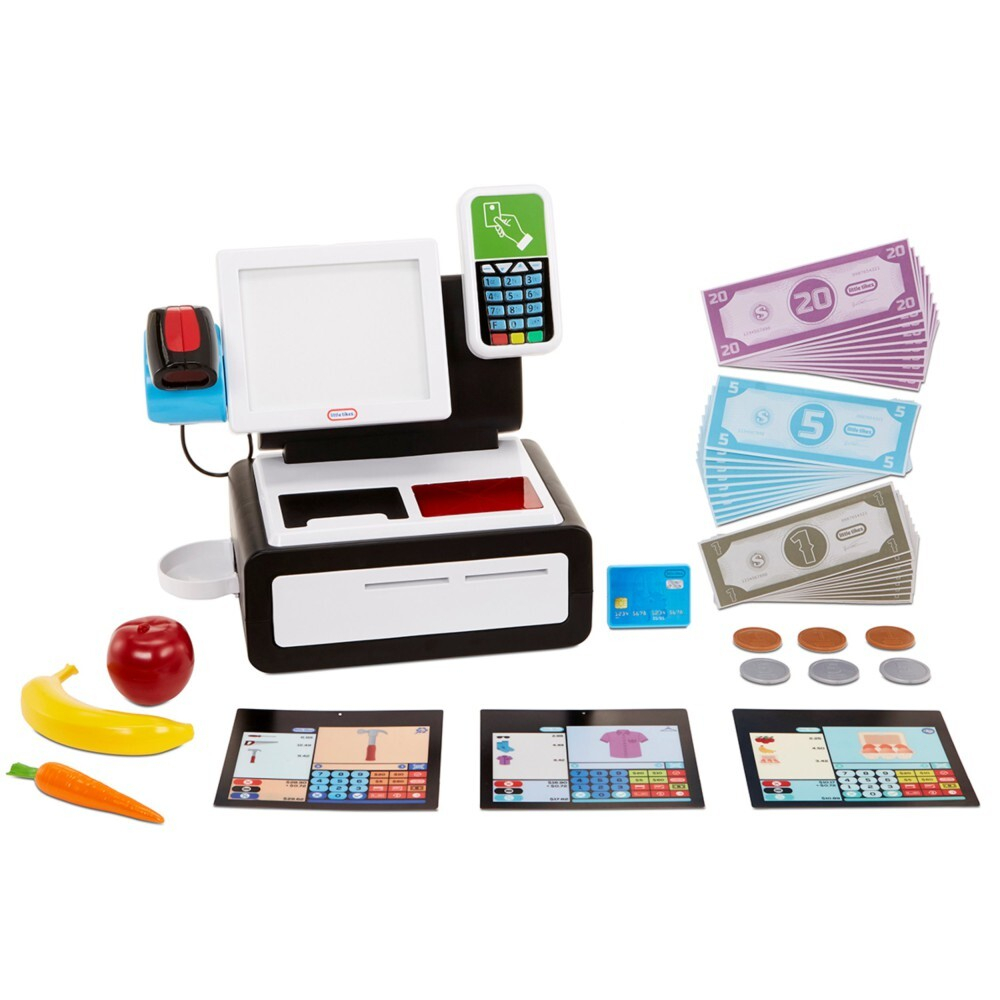 Little Tikes - Кассовый аппарат Tills со светом и звуком + 40 аксессуаров 630439 / артикул   630439  / GTIN 050743630439
