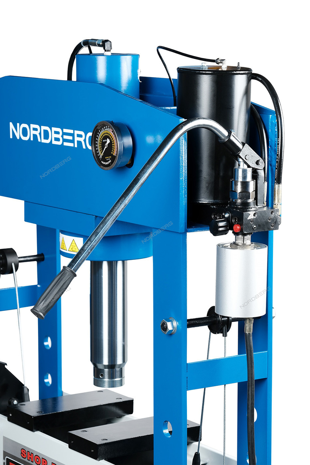 NORDBERG (N3675A) Гидравлический пресс, 75 т, пневмоуправление
