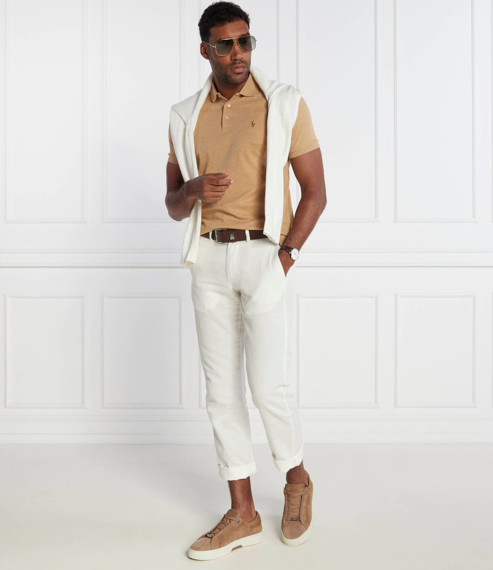 Поло POLO RALPH LAUREN - песочный(710704319)