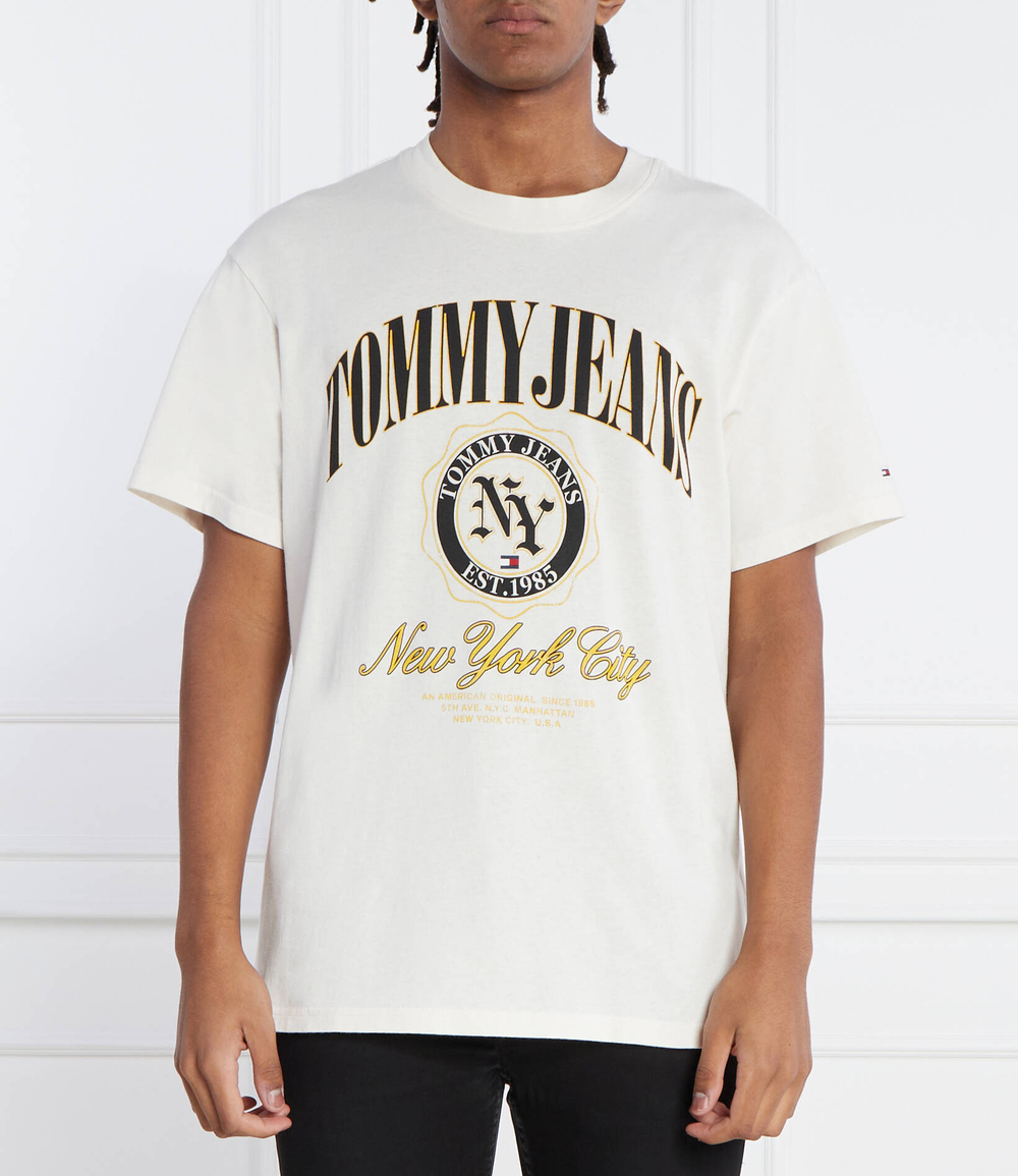 Футболка Tommy Jeans - кремовый (DM0DM17734)