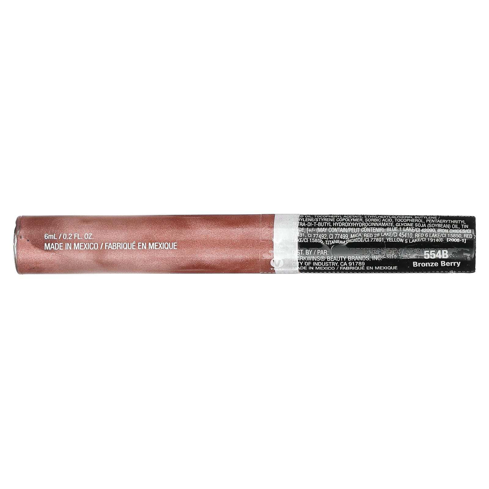 wet n wild, MegaSicks, блеск для губ, 554B бронзово-ягодный, 6 мл (0,2 жидк. унции)