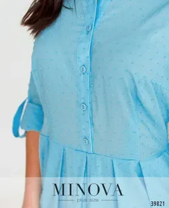 Платье 3151B-небесно-голубой Minova