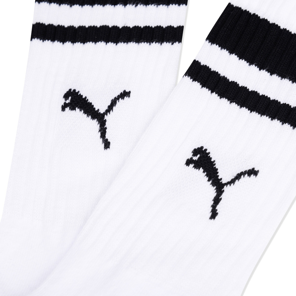 Носки (2 пары) взрослые PUMA CREW HERITAGE STRIPE 2P UNISEX