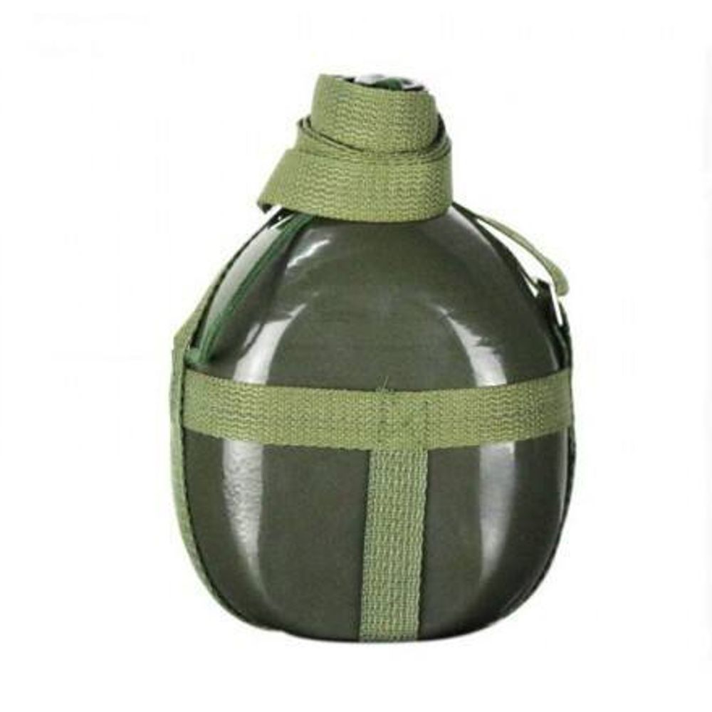Фляга алюминиевая олива