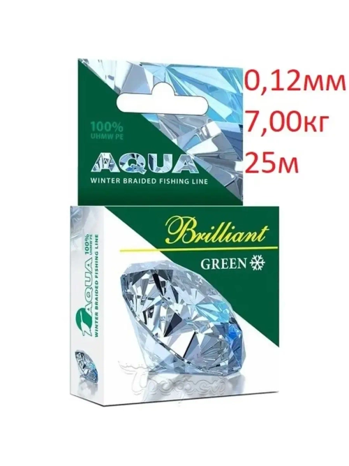 Плетеный шнур Green Brilliant зимний 25m