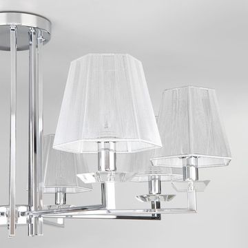 Люстра потолочная 60125/8 хром Smart Alegria Eurosvet