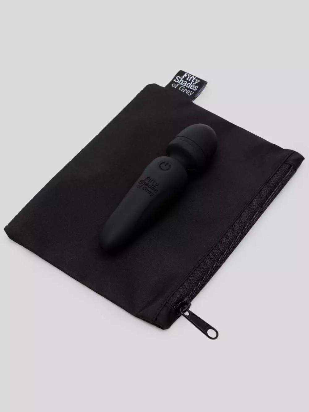 Черный мини-wand Sensation Rechargeable Mini Wand Vibrator - 10,1 см. (Цвет: черный)