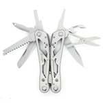 Мультитул "Ganzo", 105x50х18 мм, 24 предмета, цвет хром