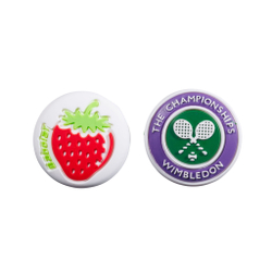 Теннисная ракетка Babolat Wimbledon Dampener 2 Pack - White, Green