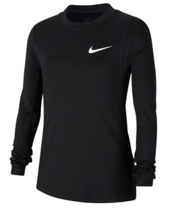 Компрессионка Nike Pro Warm Long Sleeve Top - black/white - купить по  выгодной цене | Теннисный магазин tennis-store.ru