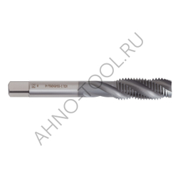Метчик м/р М12х1,75 Р6М5К5/HSS-E ГОСТ 17933-72 TiCN, с винтовой канавкой, ТОЧИНТЕХ