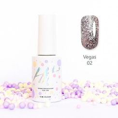 Гель-лак ТМ "HIT gel" №02 Vegas, 9 мл