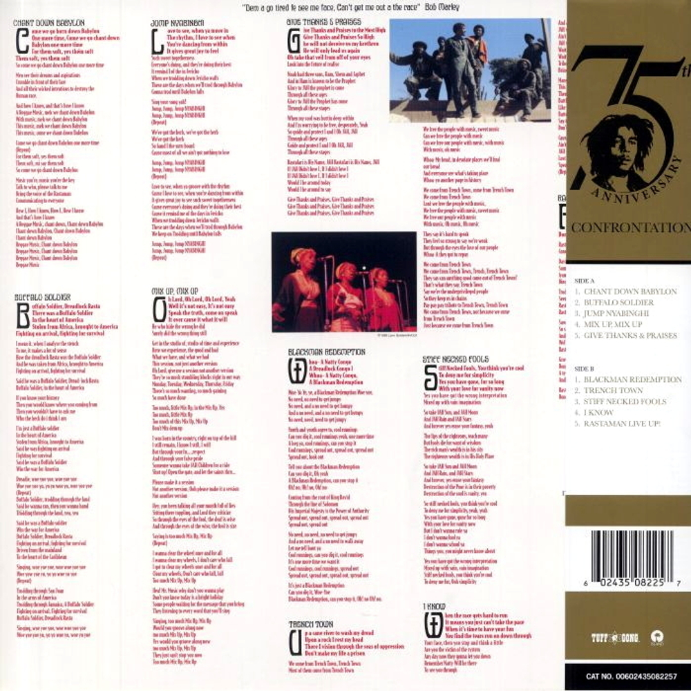 Bob Marley & The Wailers / Confrontation (LP)
