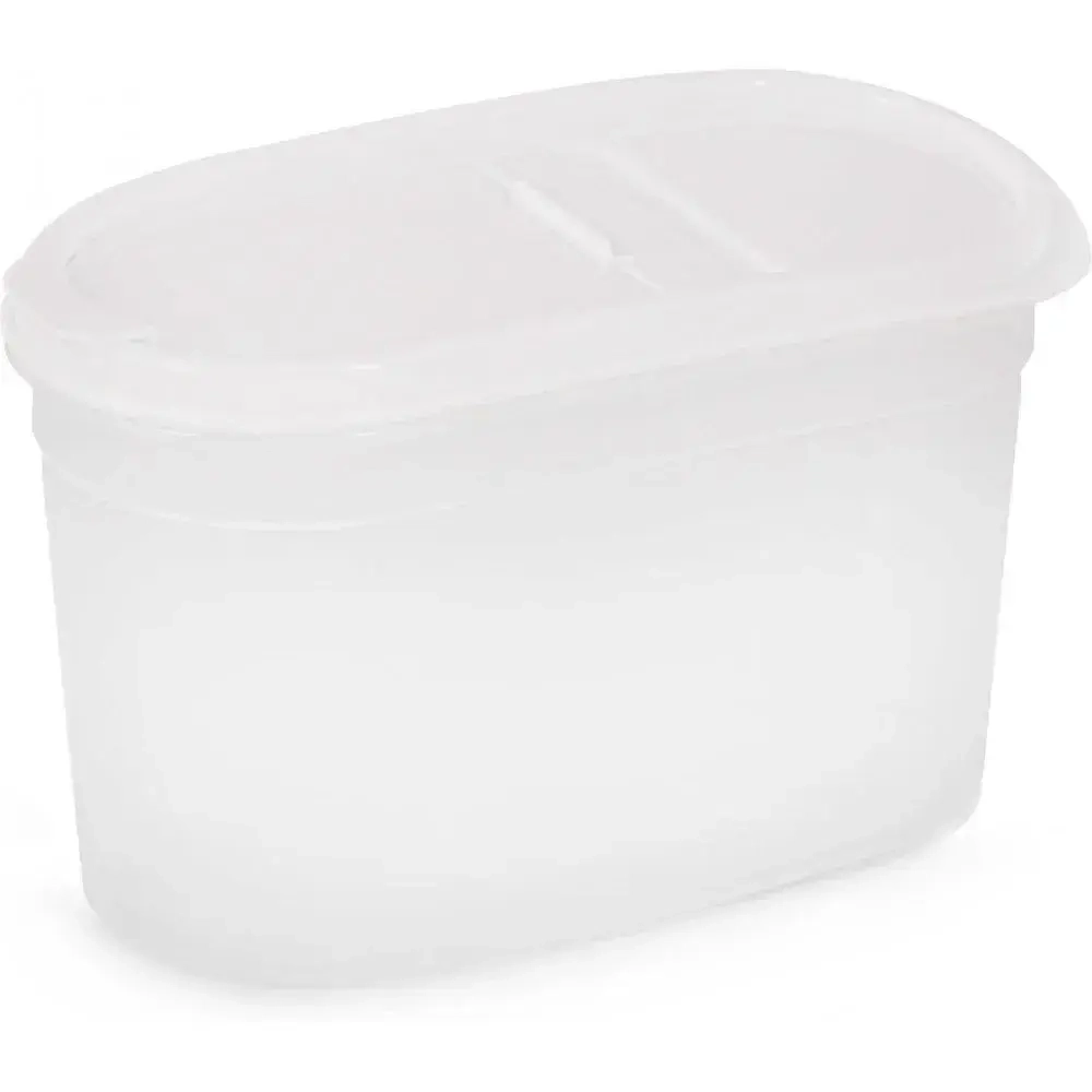 Емкость для сыпучих продуктов Фиеста 1,2л (с клапаном) (комплект 12 шт)