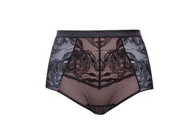 Трусики-слипы с завышенной линией талии Frozen Black (Размер: 38) (Цвет: черный)