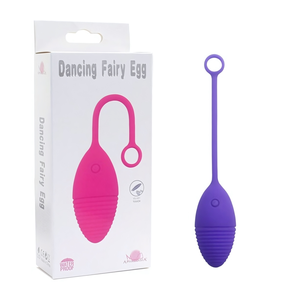 Виброяйцо Dancing Fairy Egg фиолетовое перезаряжаемое