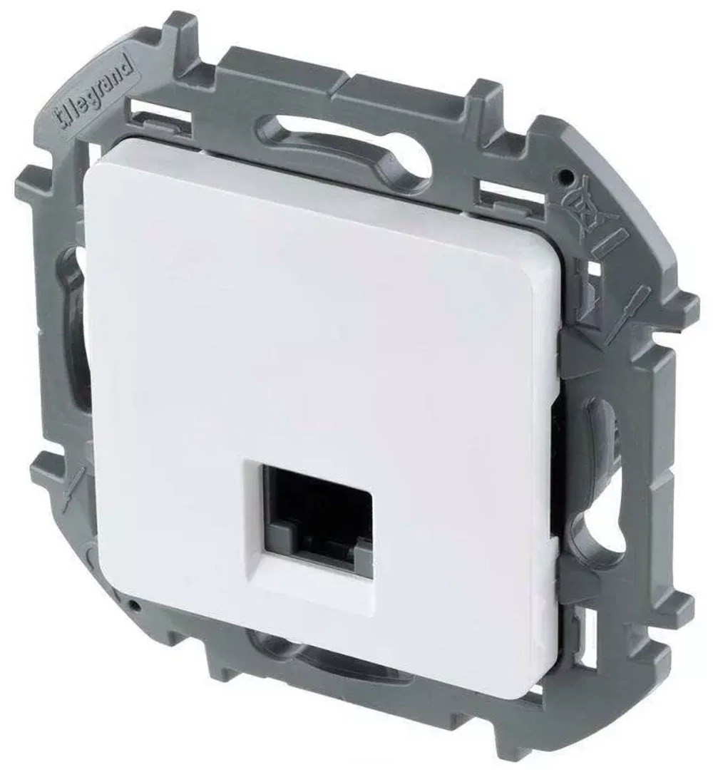 INSPIRIA Розетка RJ45 6 UTP белый 673830