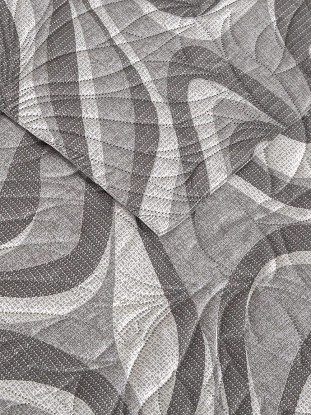 Покрывало на кровать, стеганое, поплин с размерами 215х220