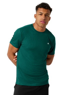 Мужская теннисная футболка Bjorn Borg Ace Light - posy green