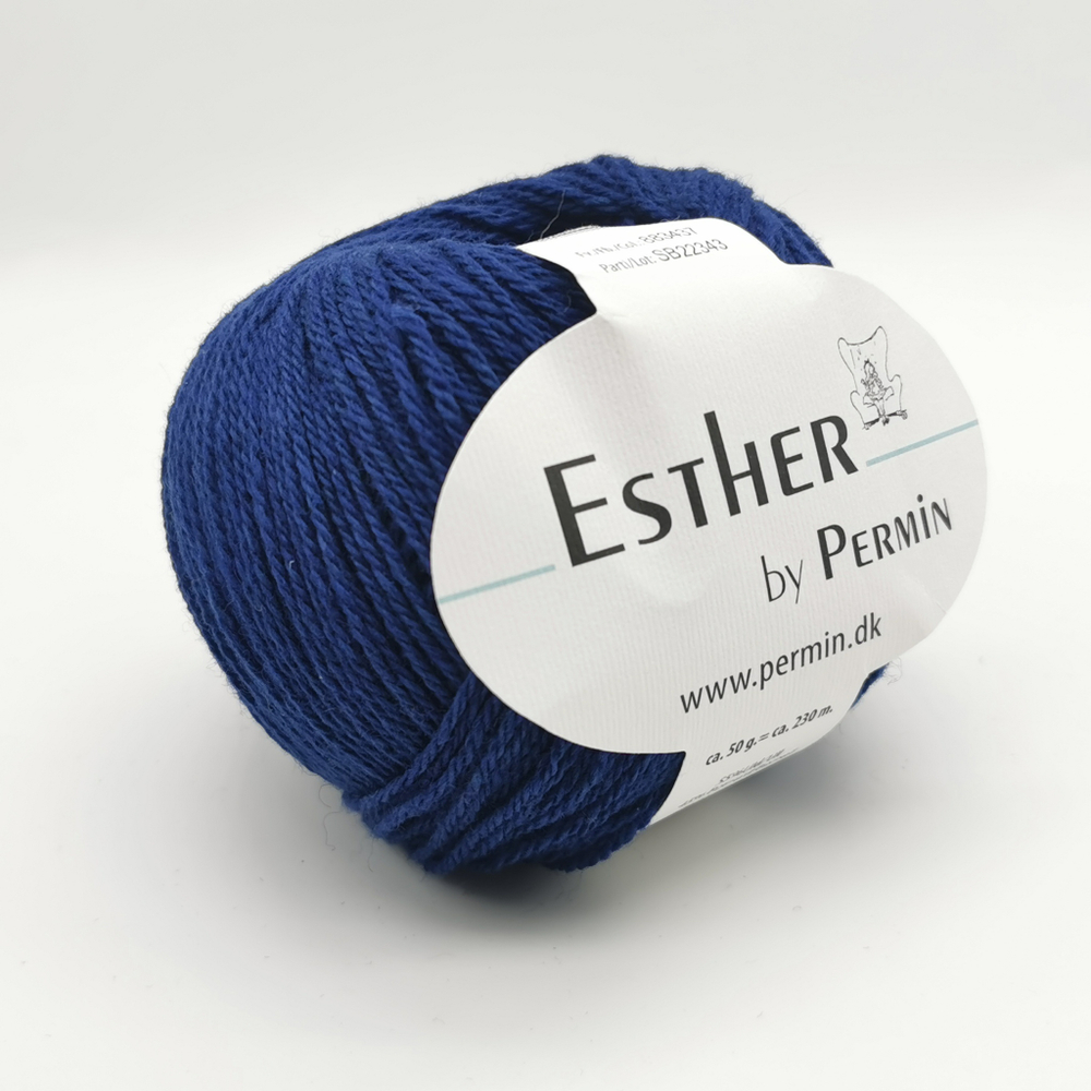Пряжа для вязания PERMIN Esther 883437, 55% шерсть, 45% хлопок, 50 г, 230 м PERMIN (ДАНИЯ)