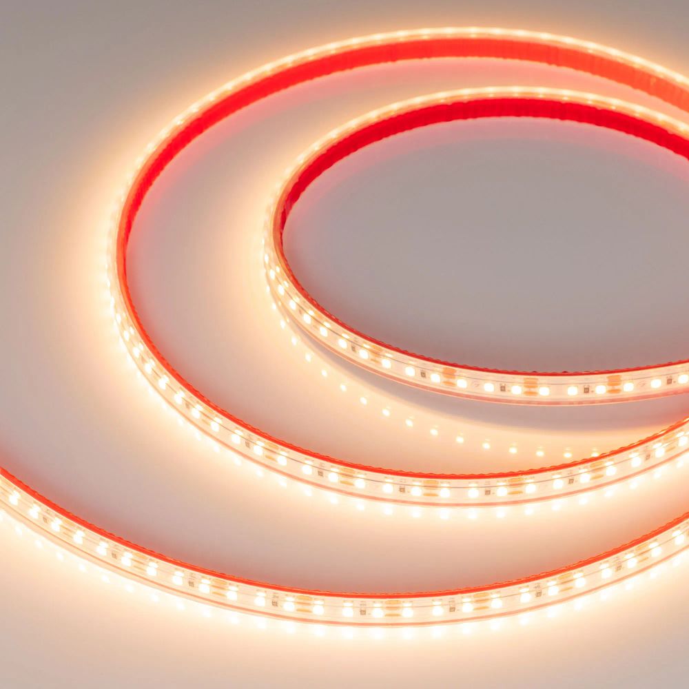 Светодиодная лента герметичная RTW-PS-A120-10mm 12V Warm2700 (9.6 W/m, IP67, 2835, 5m) (Arlight, 9.6 Вт/м, IP67) 028547(2)