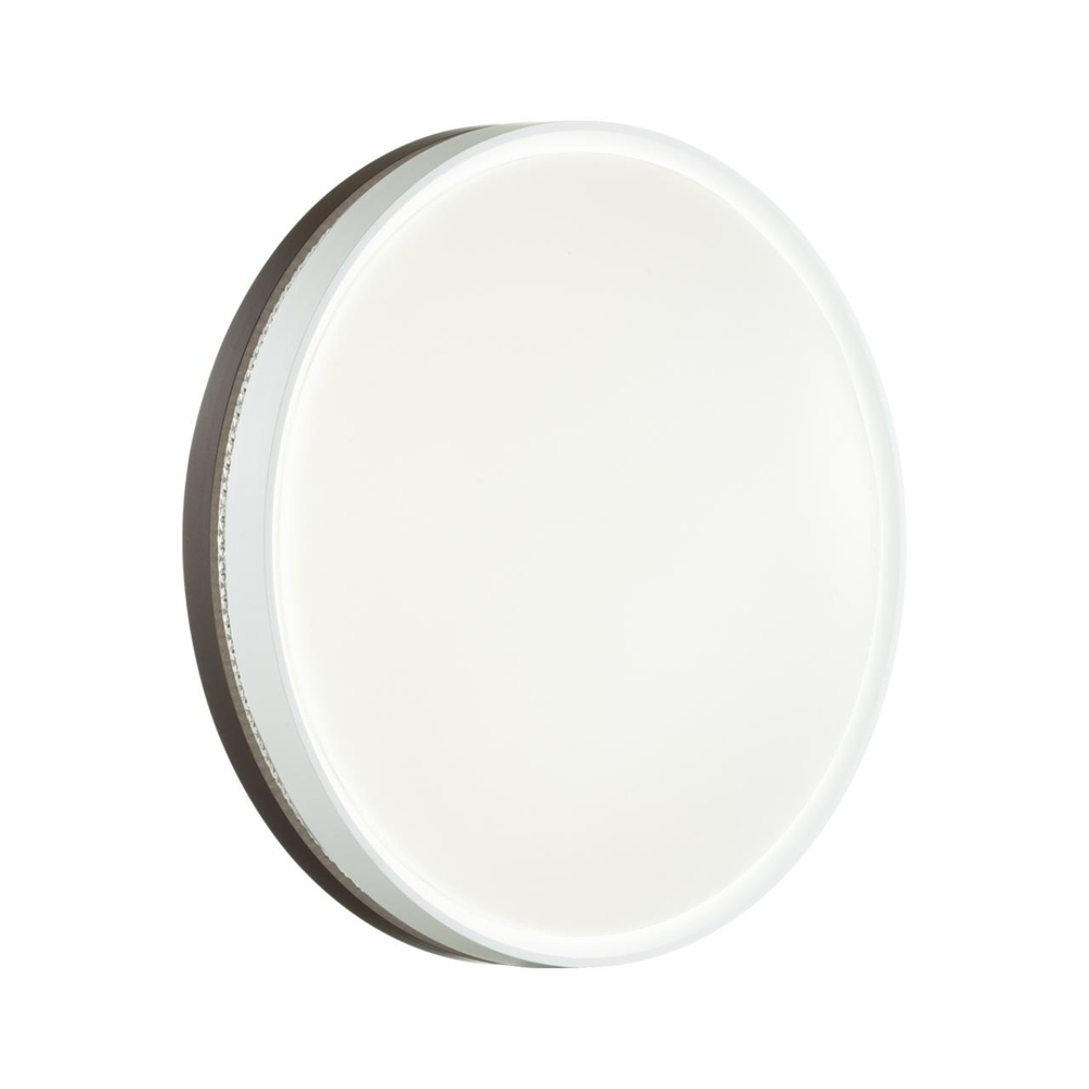 7668/DL COLOR SN 152 Светильник пластик/белый/темно-коричневый LED 48Вт 4000К D415 IP43 NOHAVA BROWN