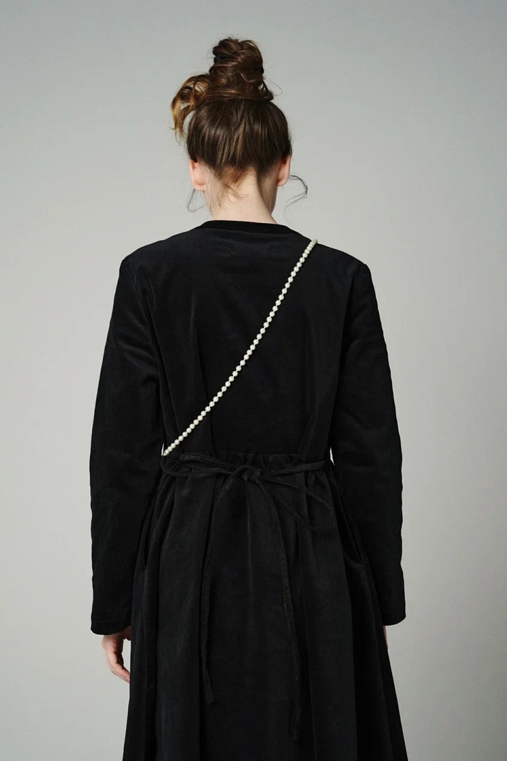 Платье оверсайз из вельвета, "Маска"