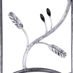 Столик приставной Oliva Branch (Олива Бранч) Сильвер Античное серебро